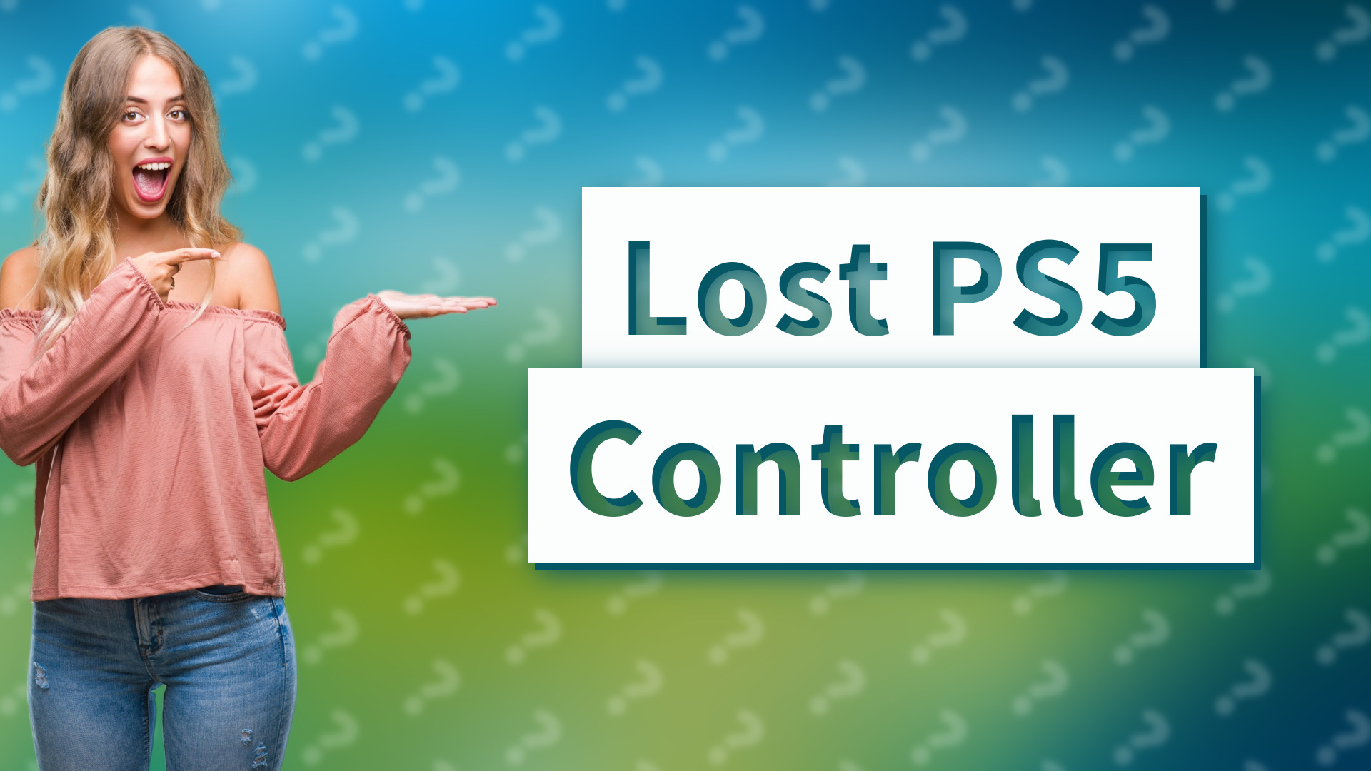 Lost PS5 Controller