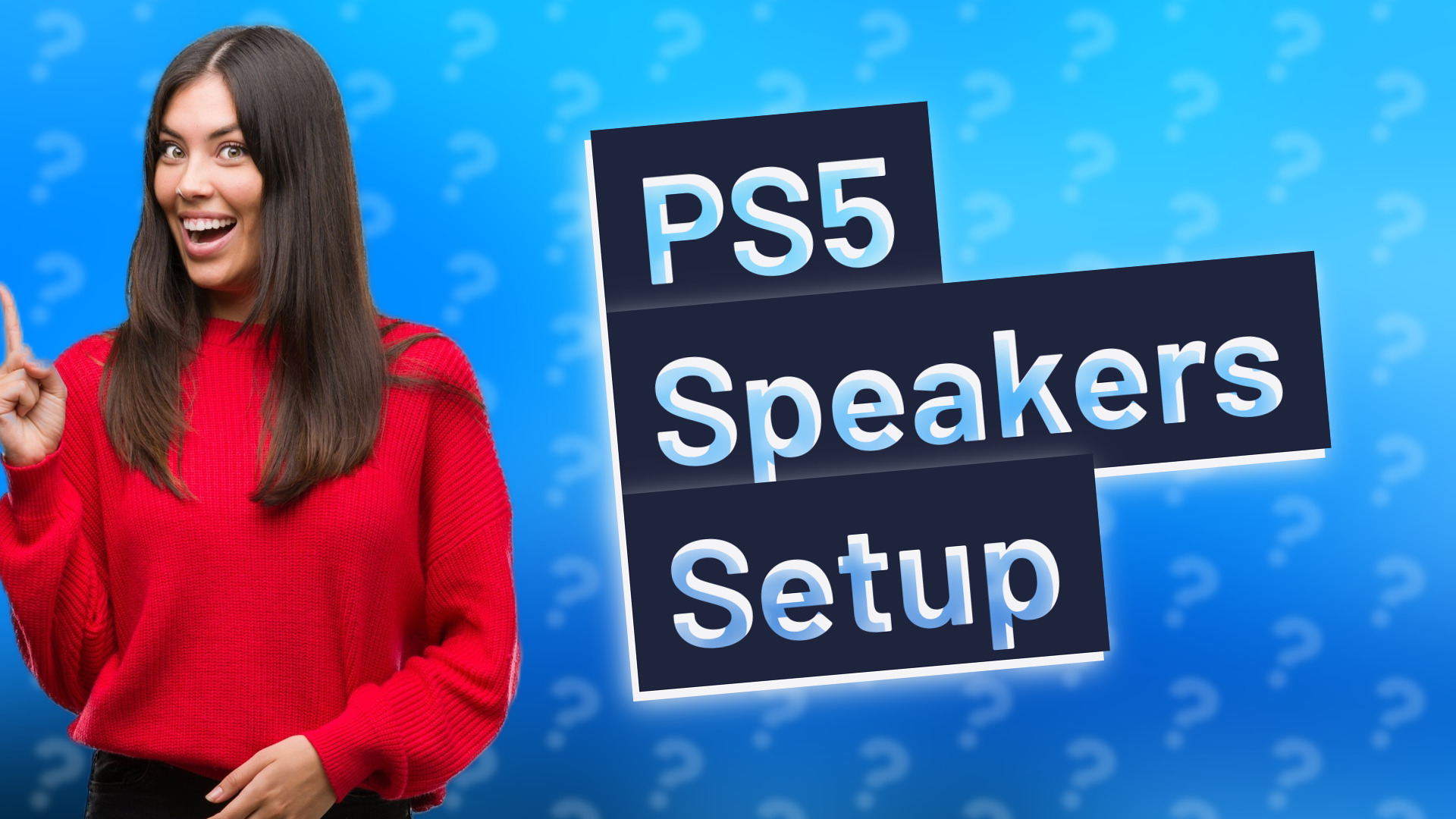 PS5 Speakers Setup