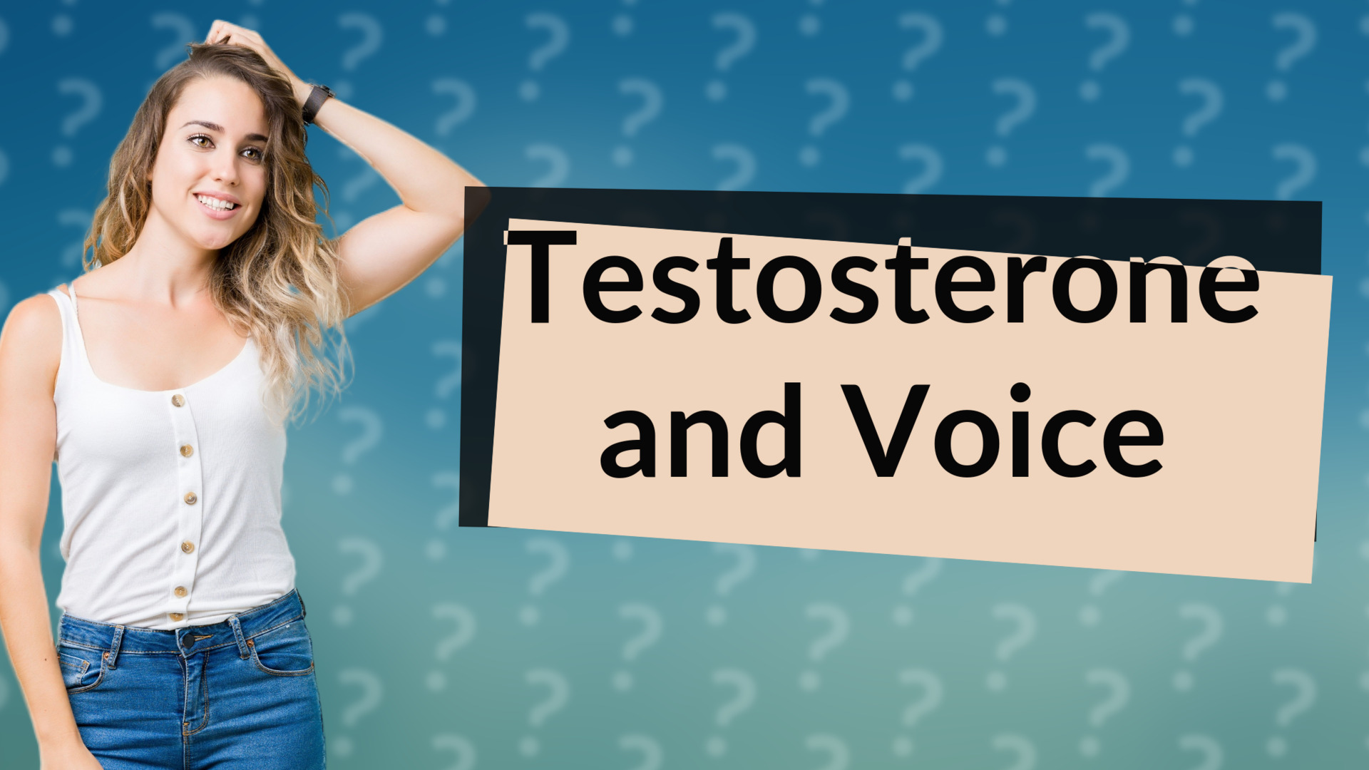 Testosterone and Voice