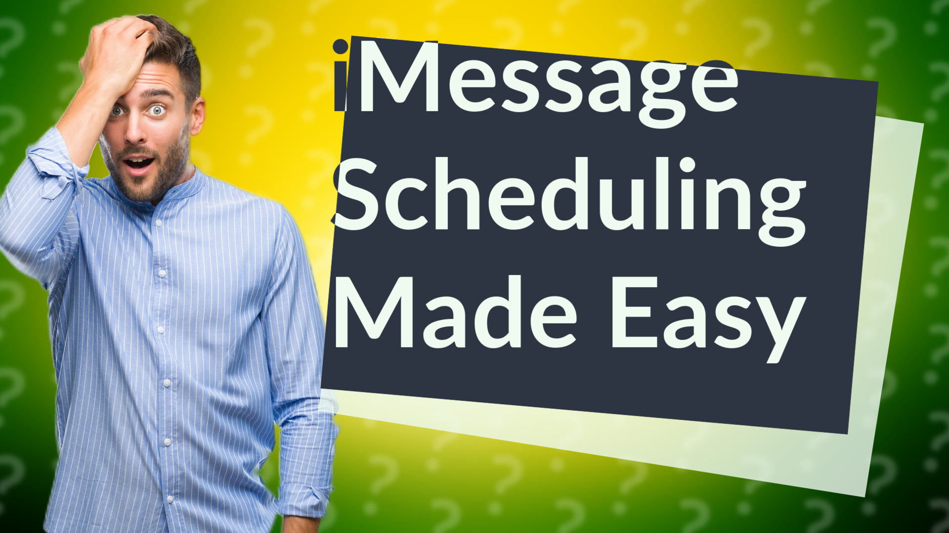 iMessage Scheduling Made Easy