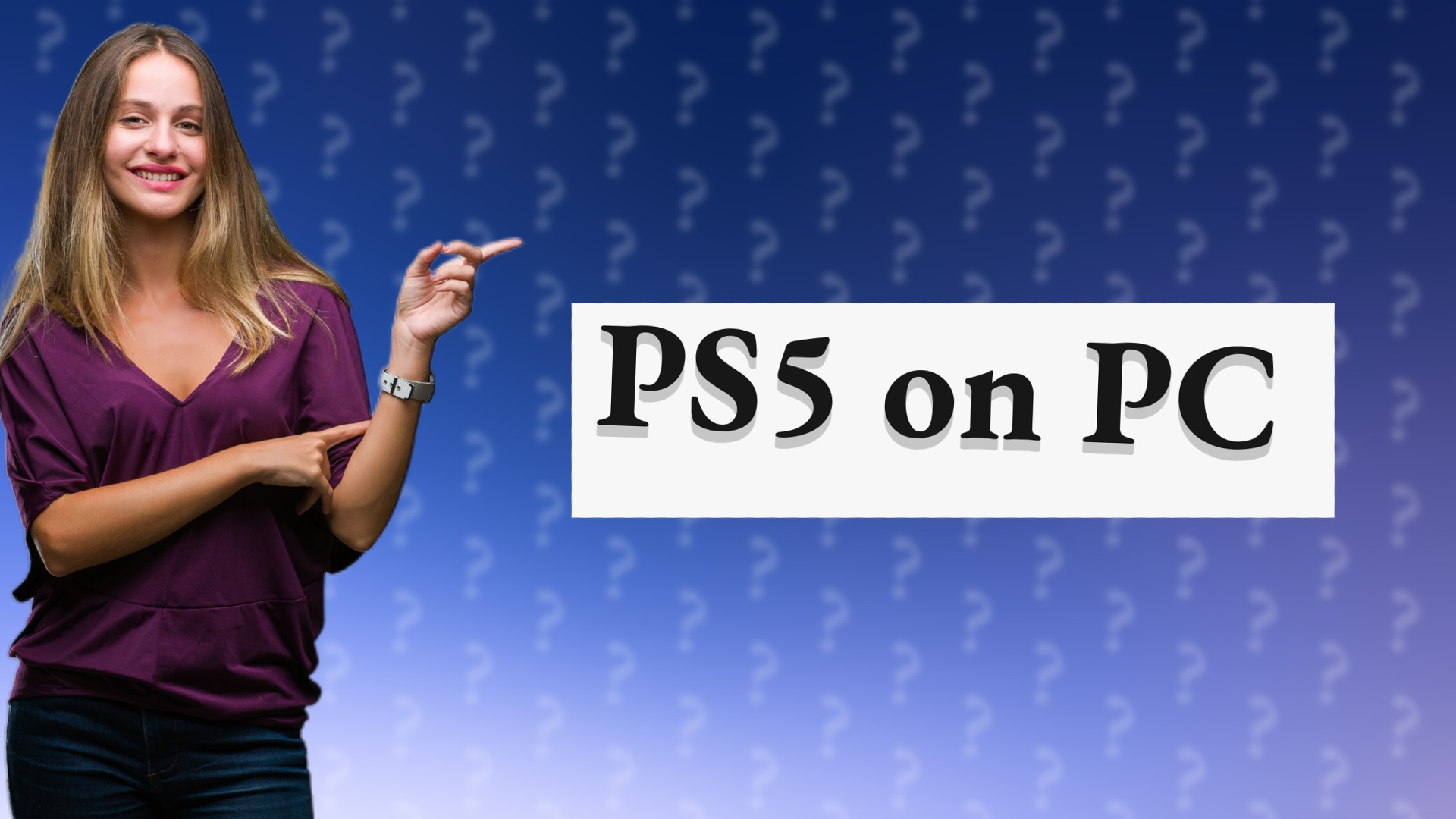 PS5 on PC