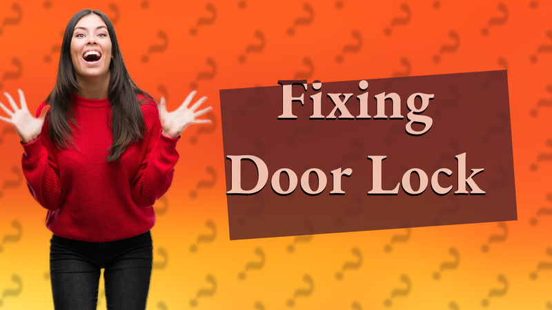 Fixing Door Lock