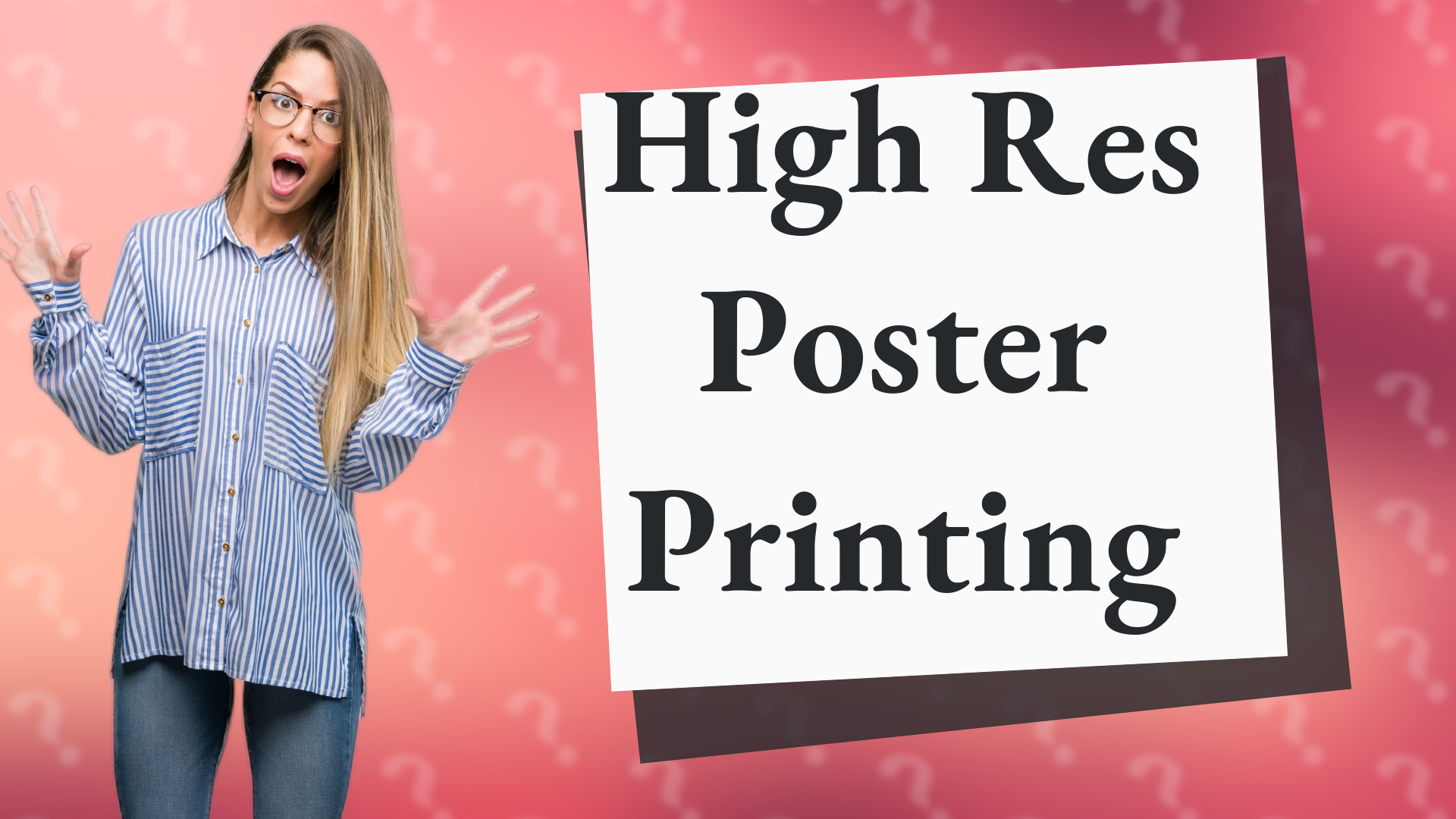 High Res Poster Printing