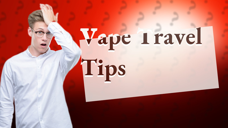 Vape Travel Tips