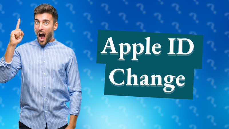 Apple ID Change