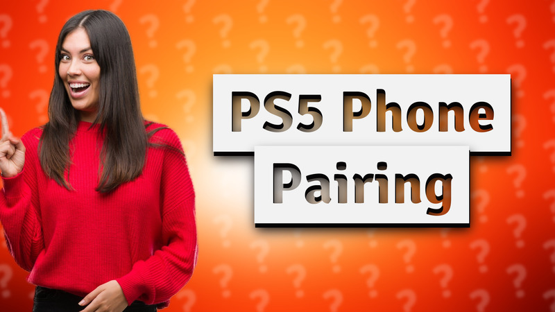 PS5 Phone Pairing