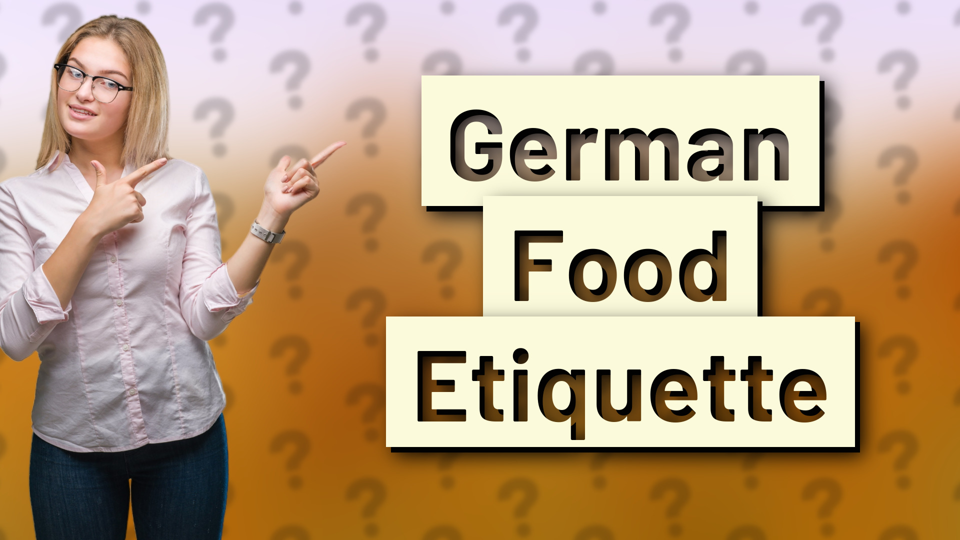 German Food Etiquette