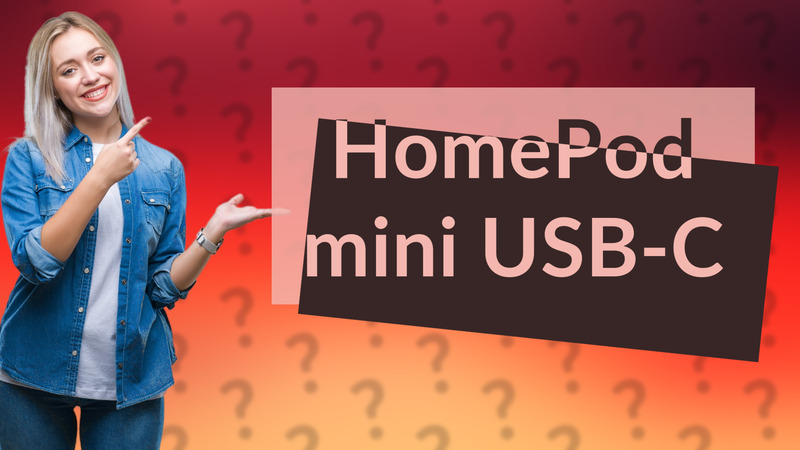 HomePod mini USB-C