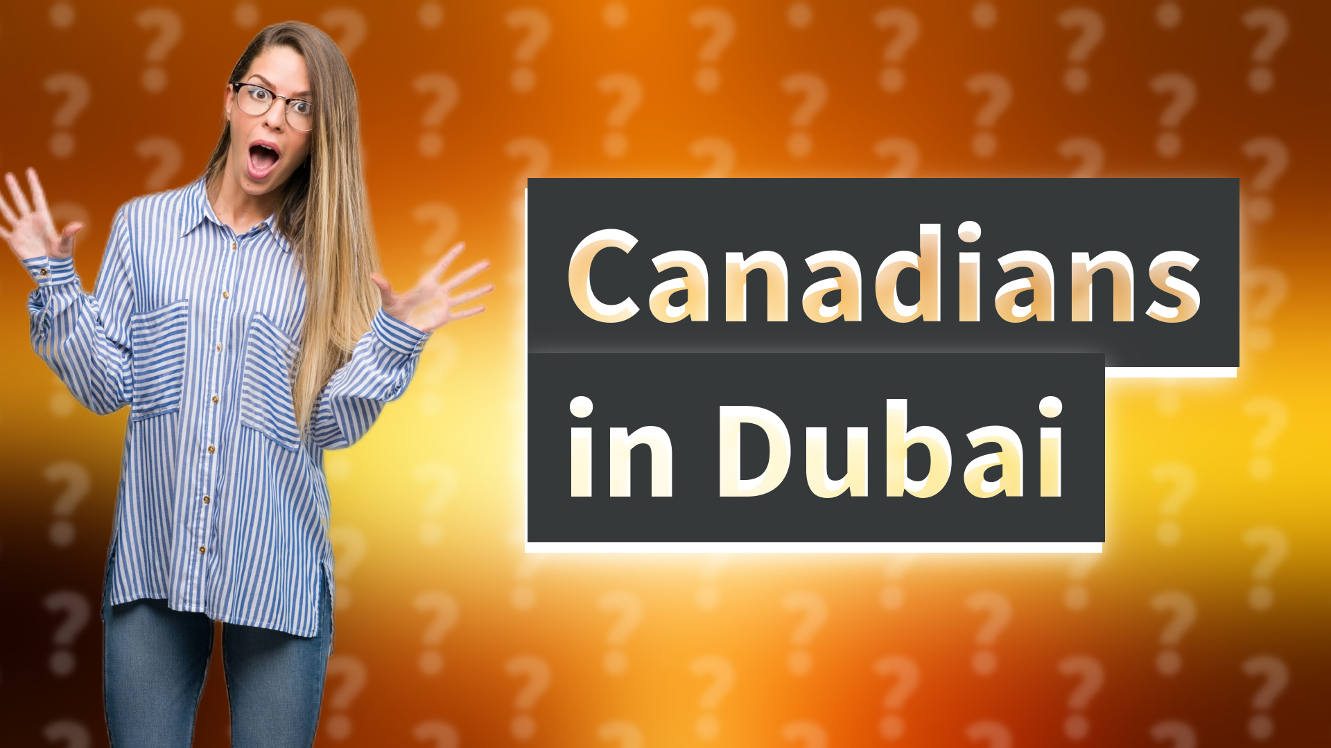 Canadians in Dubai