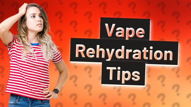 Vape Rehydration Tips