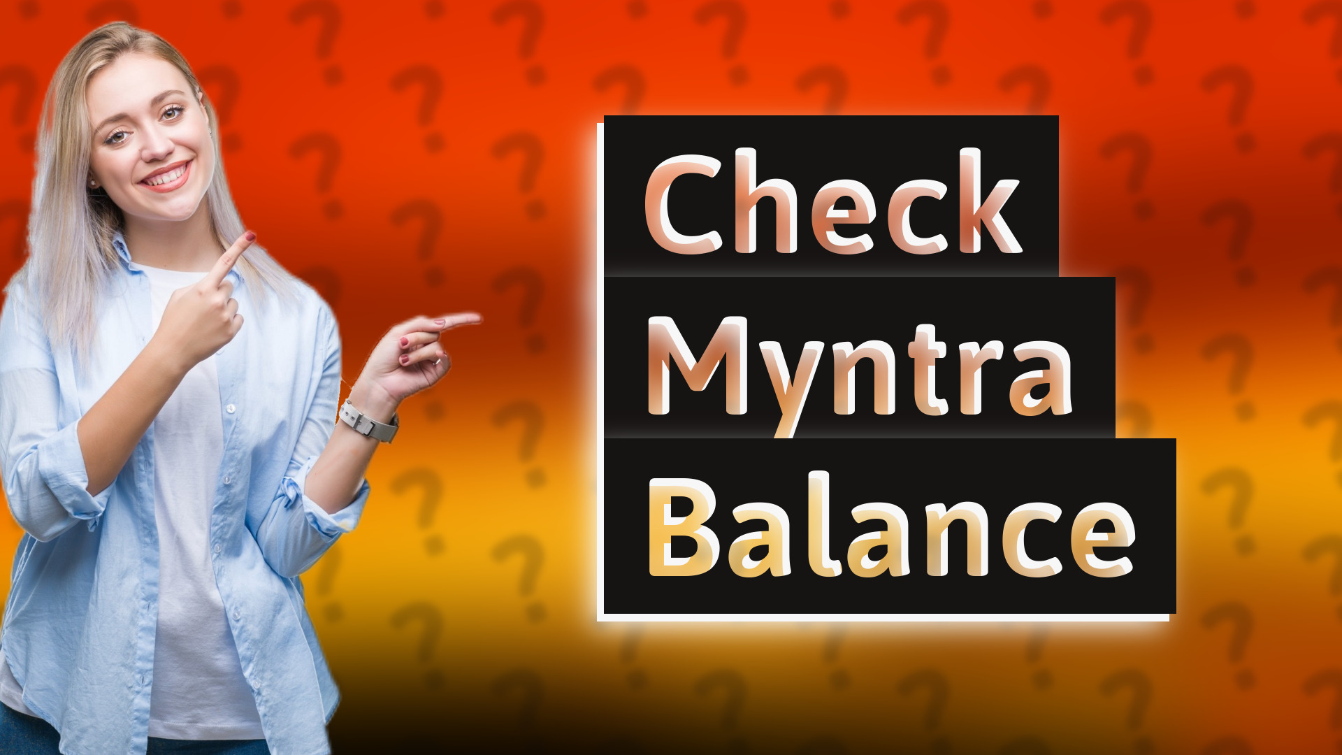 Check Myntra Balance