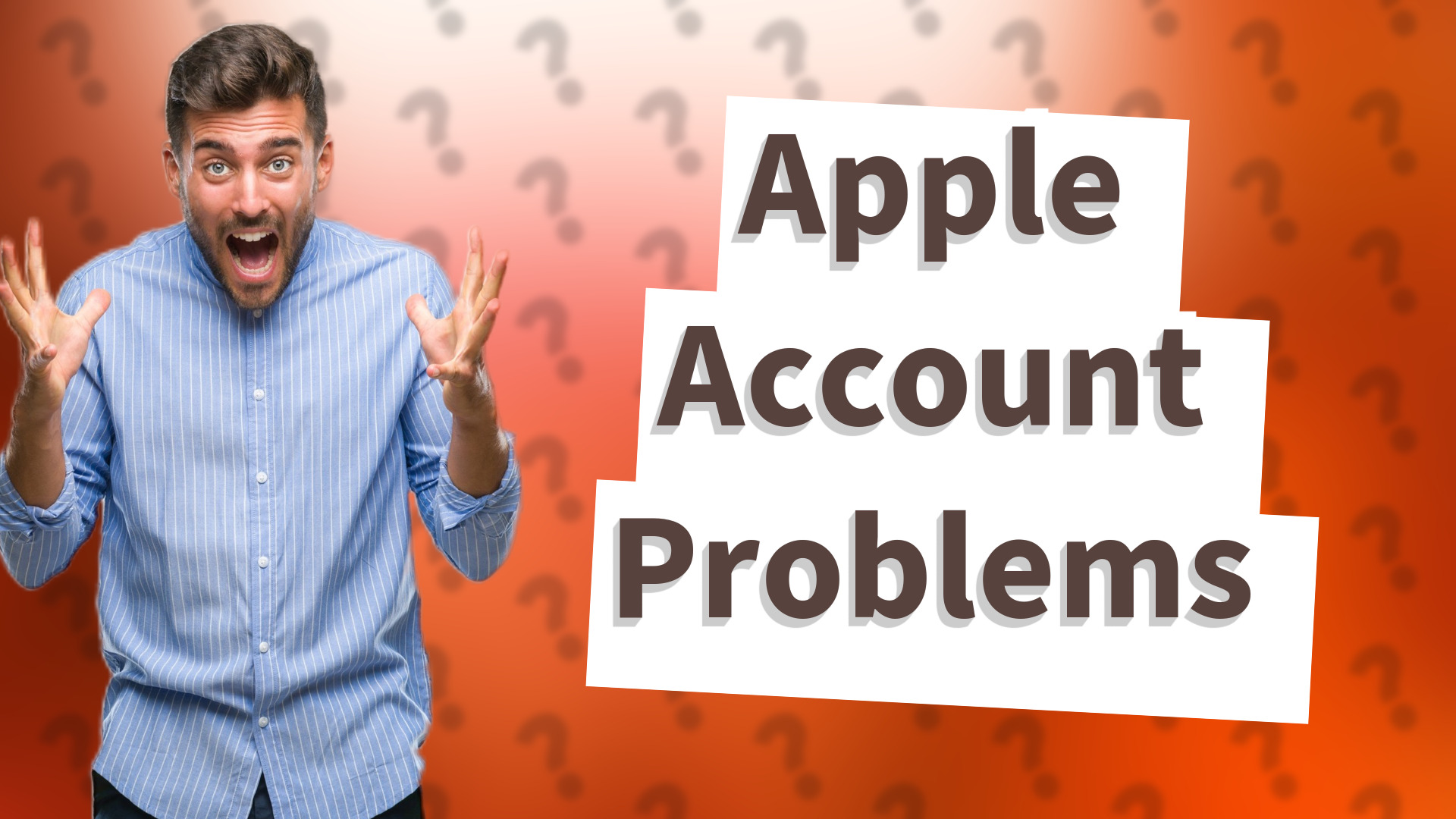 Apple Account Problems
