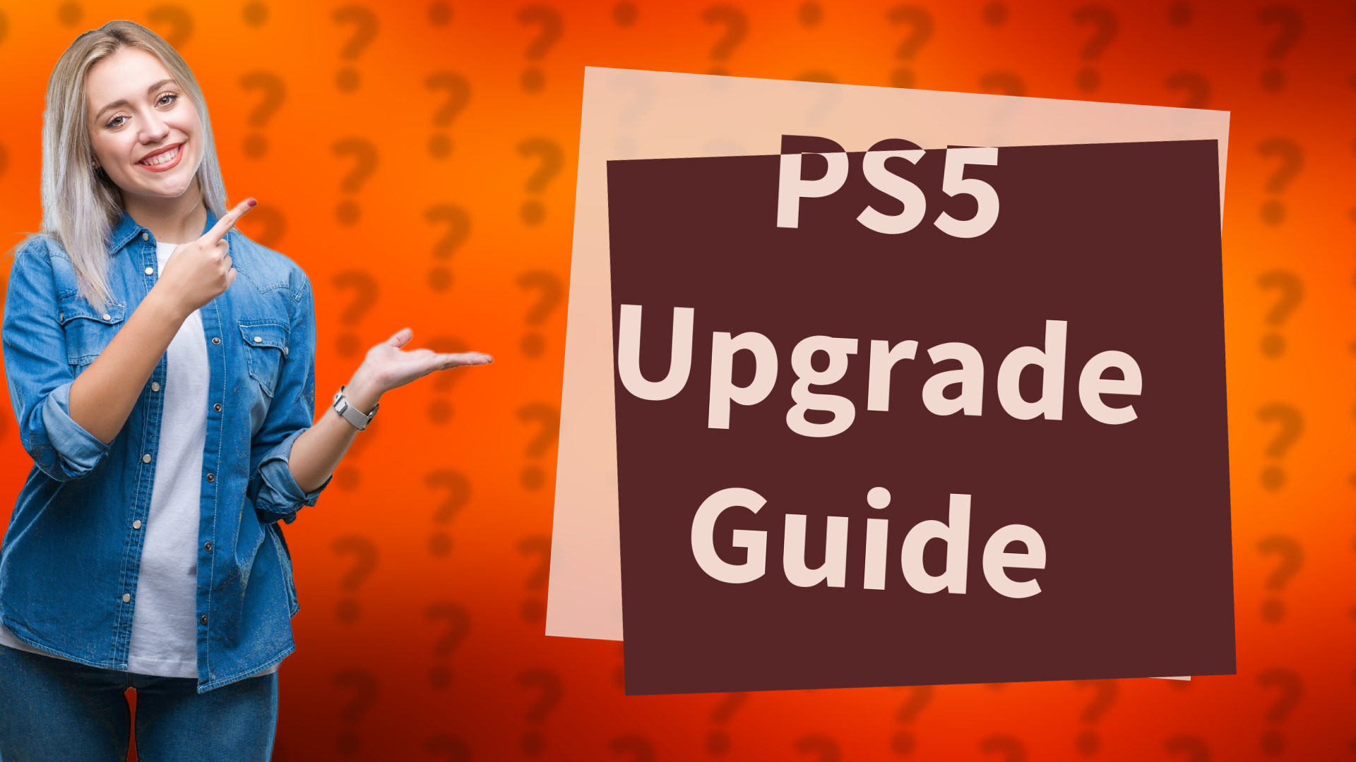 PS5 Upgrade Guide