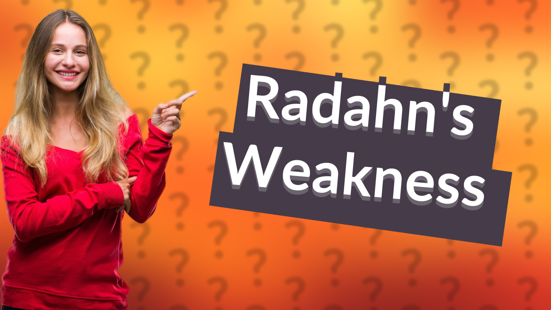 Radahn's Weakness