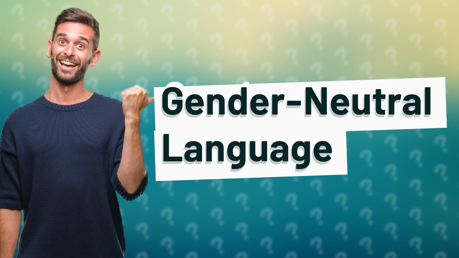 Gender-Neutral Language
