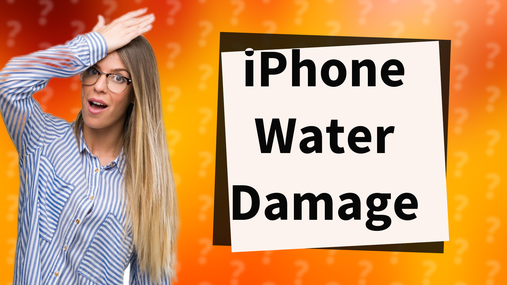 iPhone Water Damage