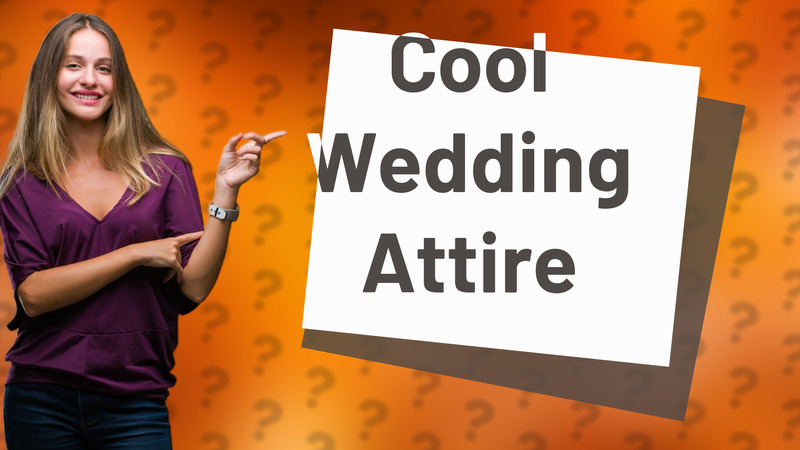 Cool Wedding Attire