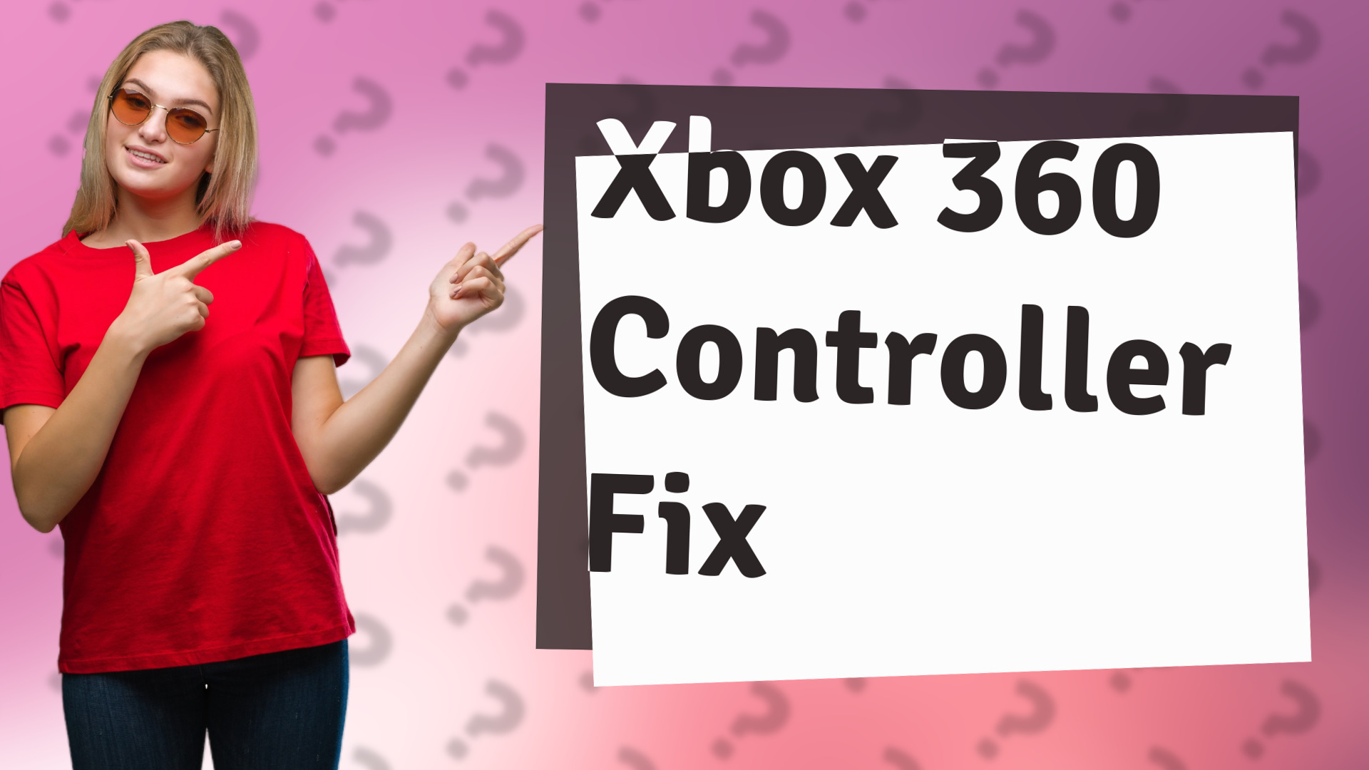 Xbox 360 Controller Fix