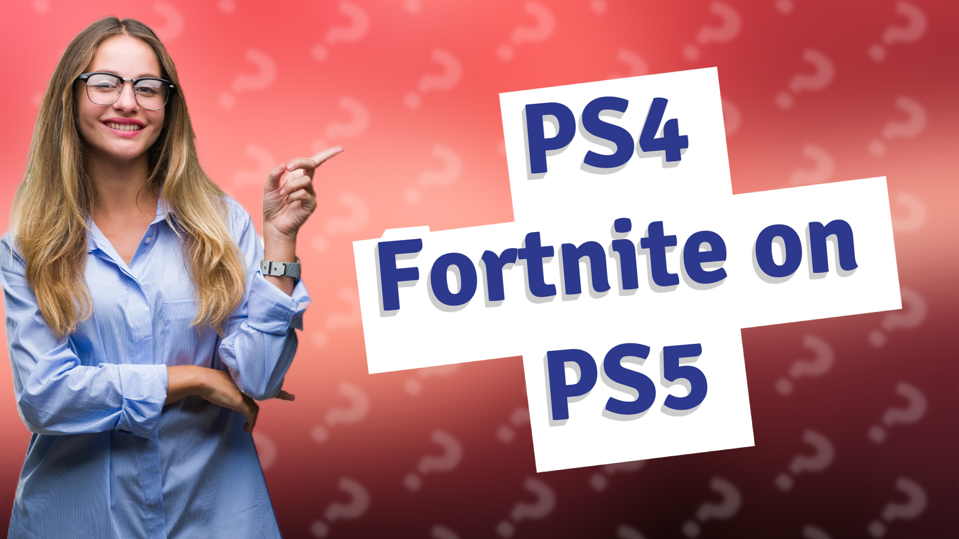 PS4 Fortnite on PS5