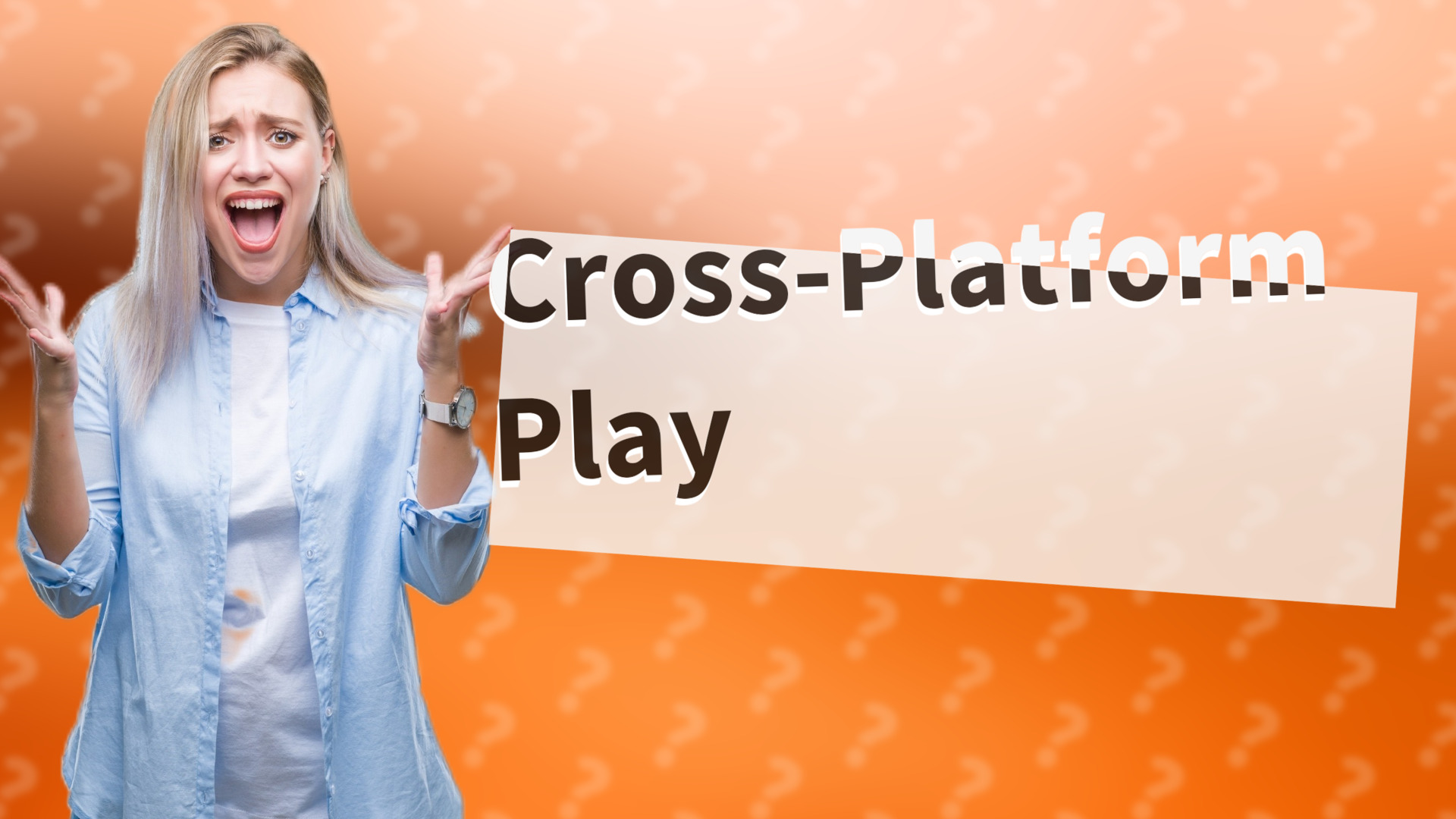 Cross-Platform Play