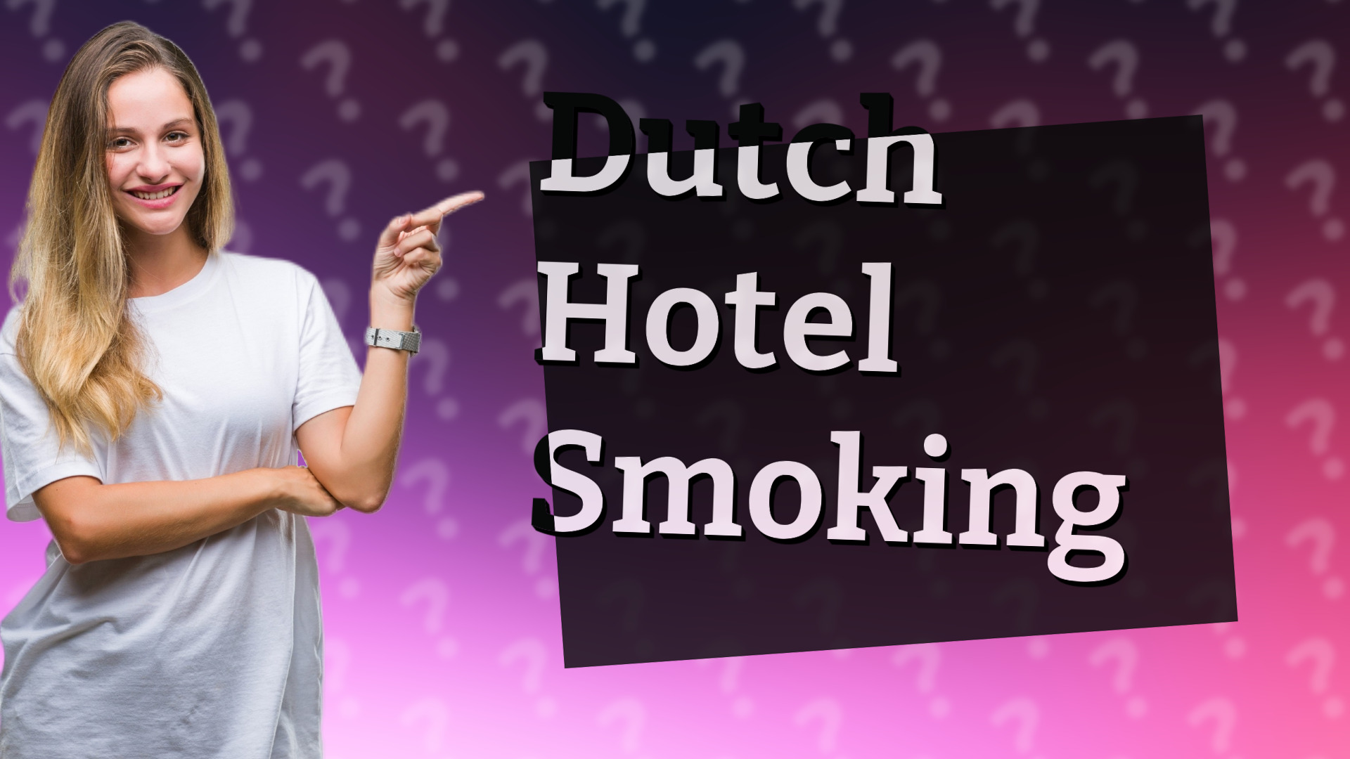 Dutch Hotel Smoking