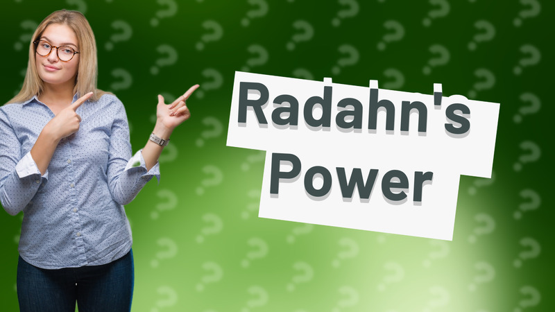 Radahn's Power