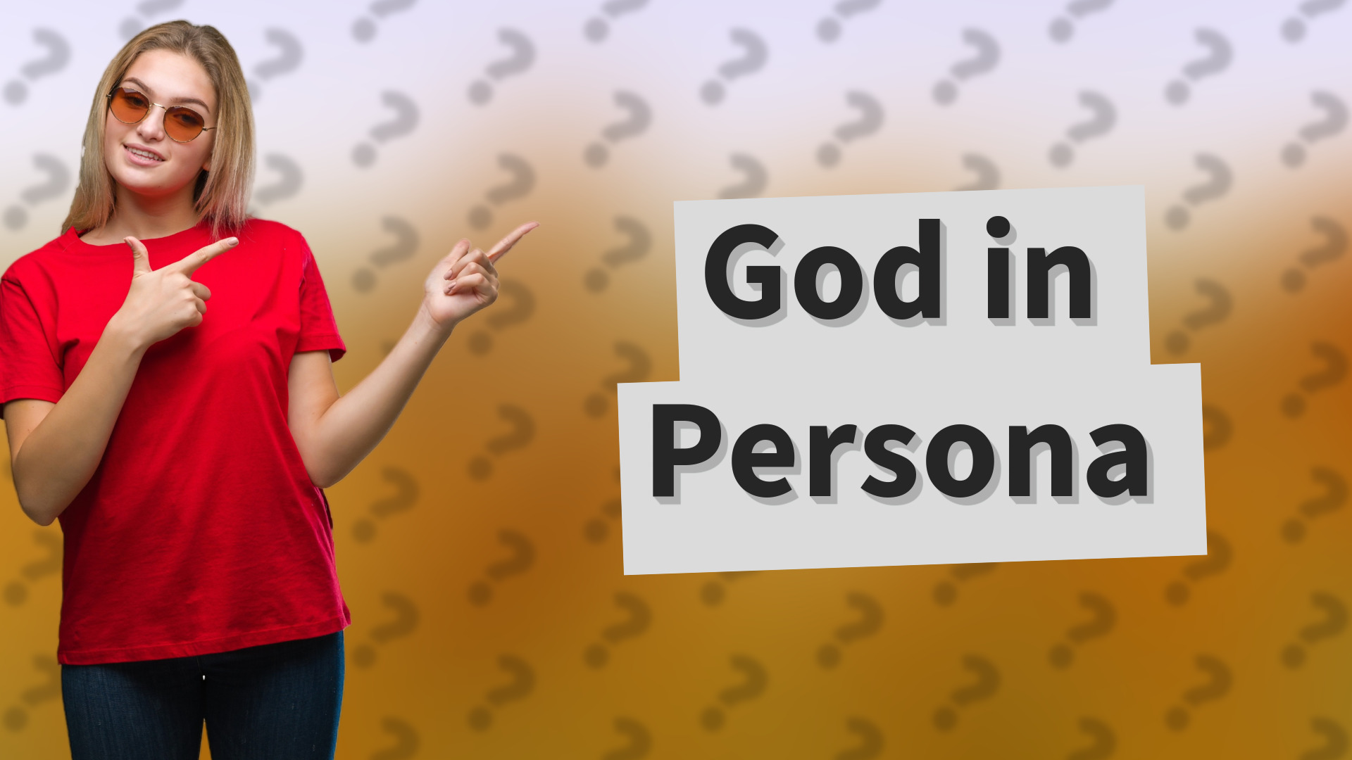 God in Persona