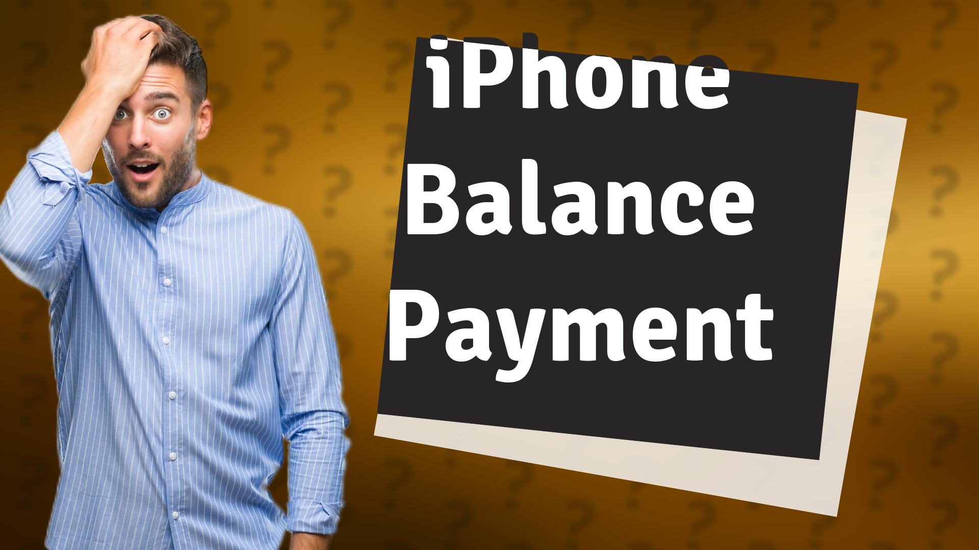 iPhone Balance Payment