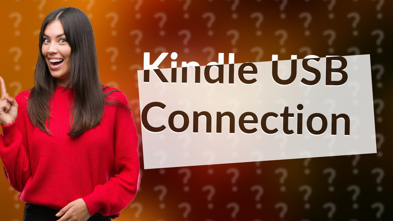Kindle USB Connection