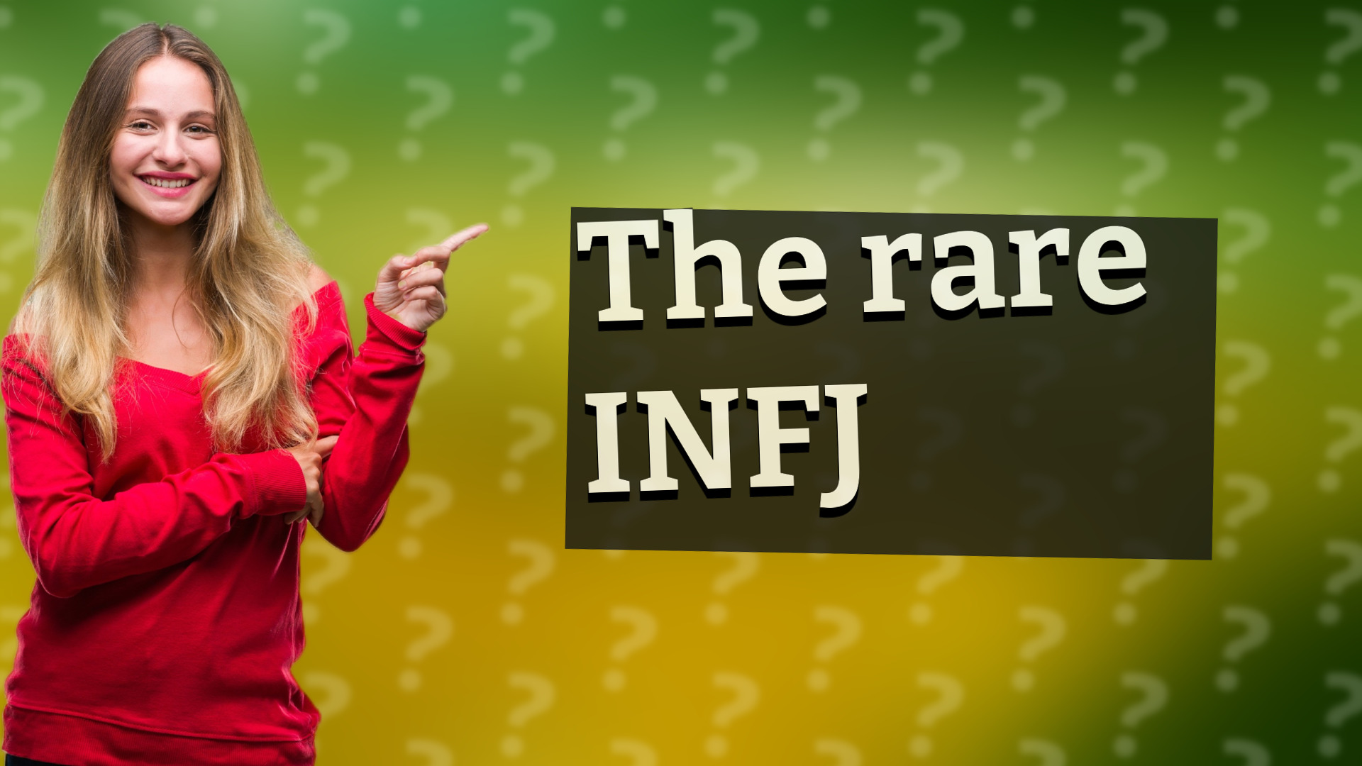 The rare INFJ