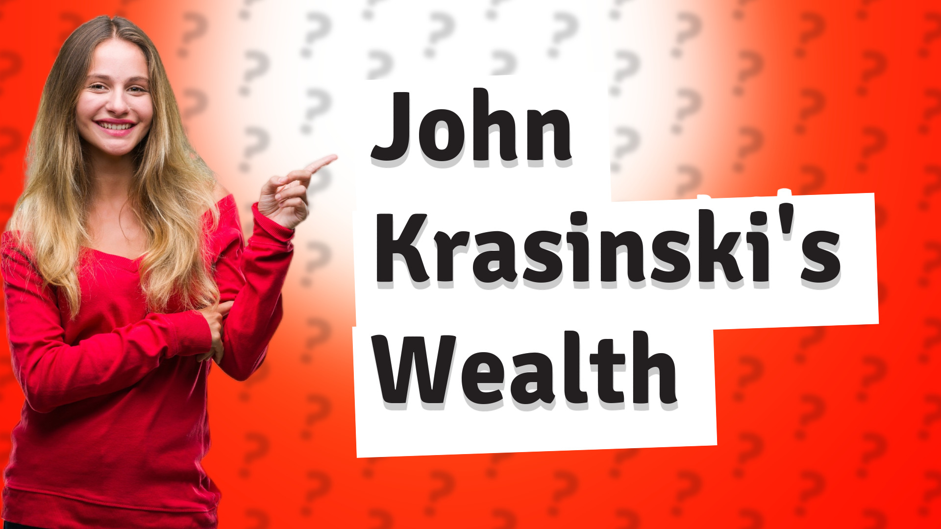 John Krasinski's Wealth