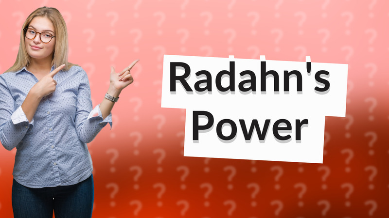 Radahn's Power