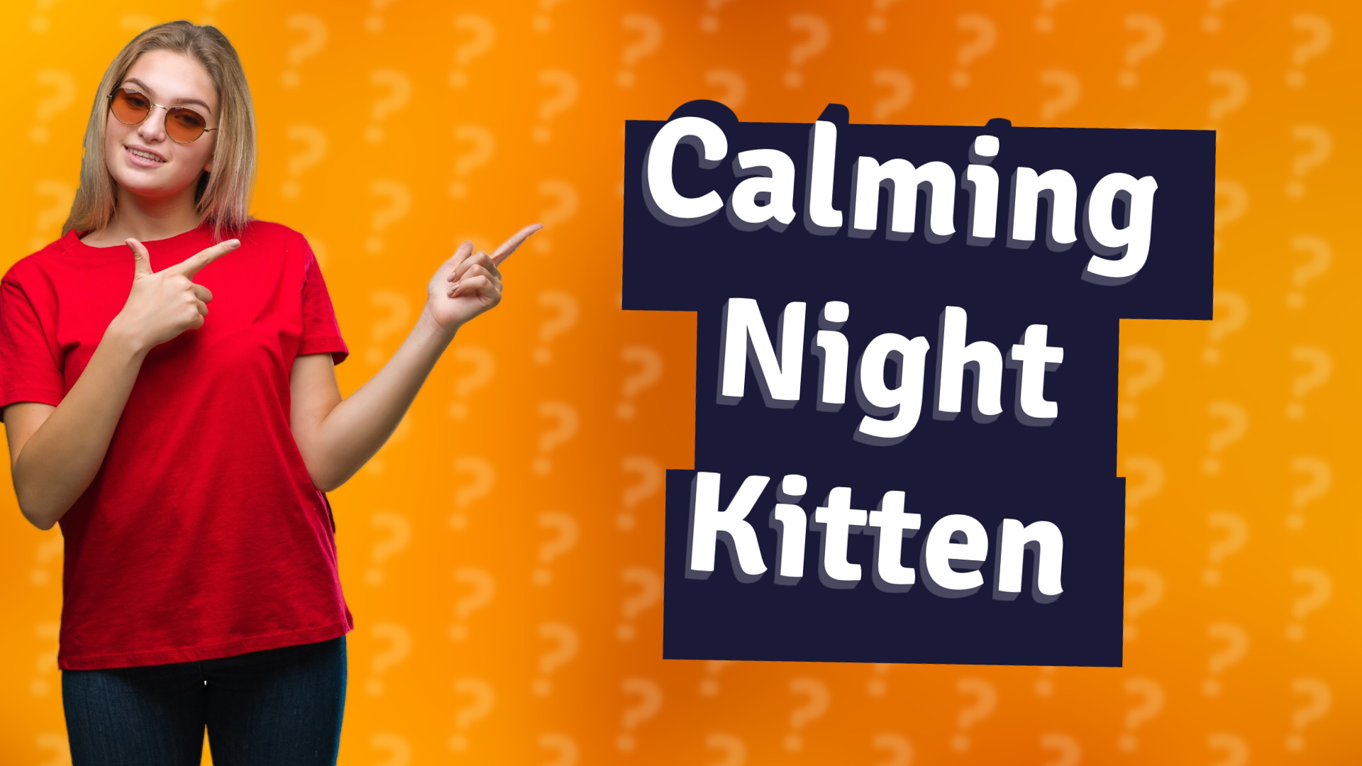 Calming Night Kitten