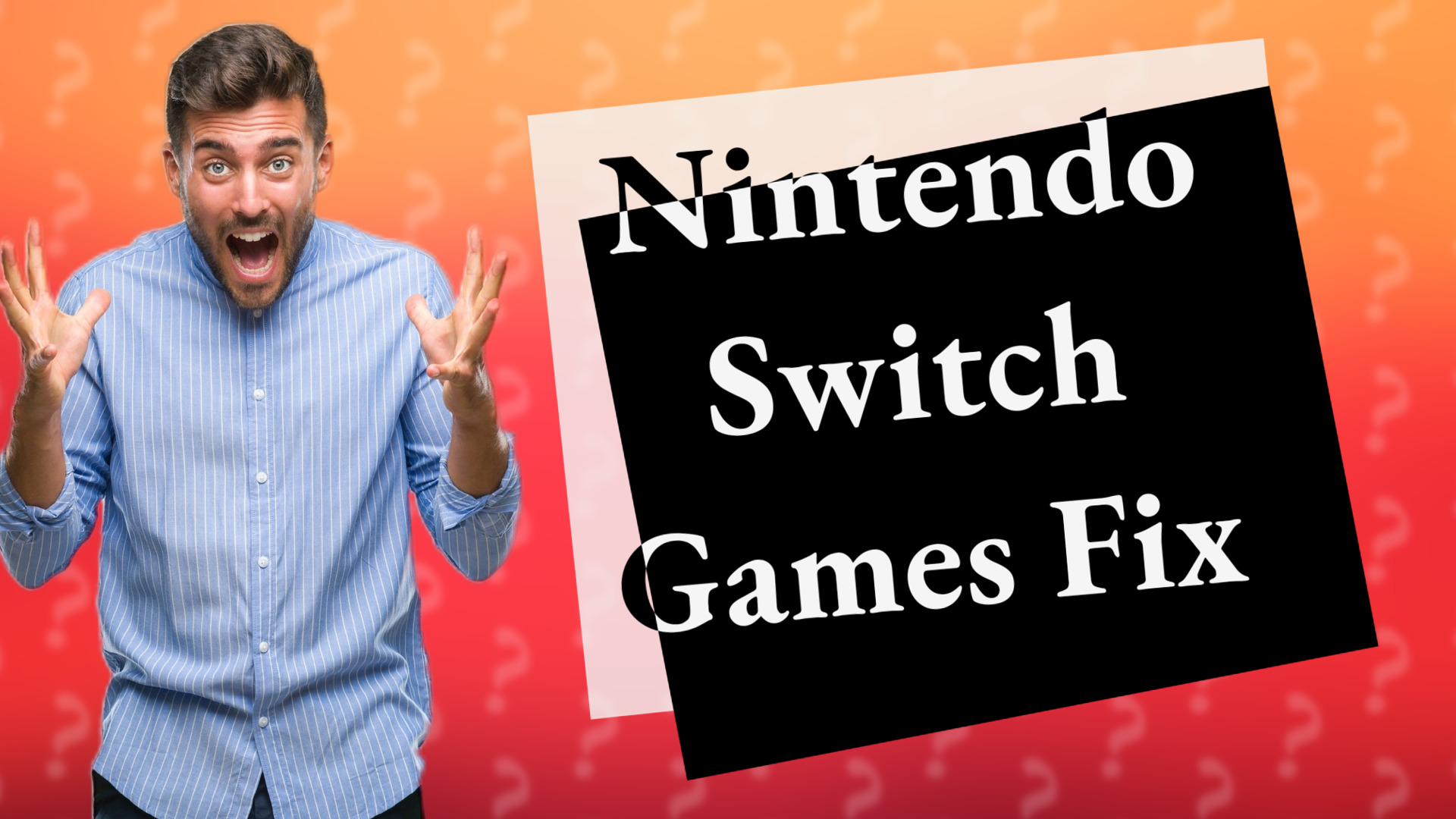 Nintendo Switch Games Fix