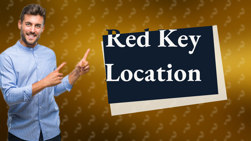 Red Key Location