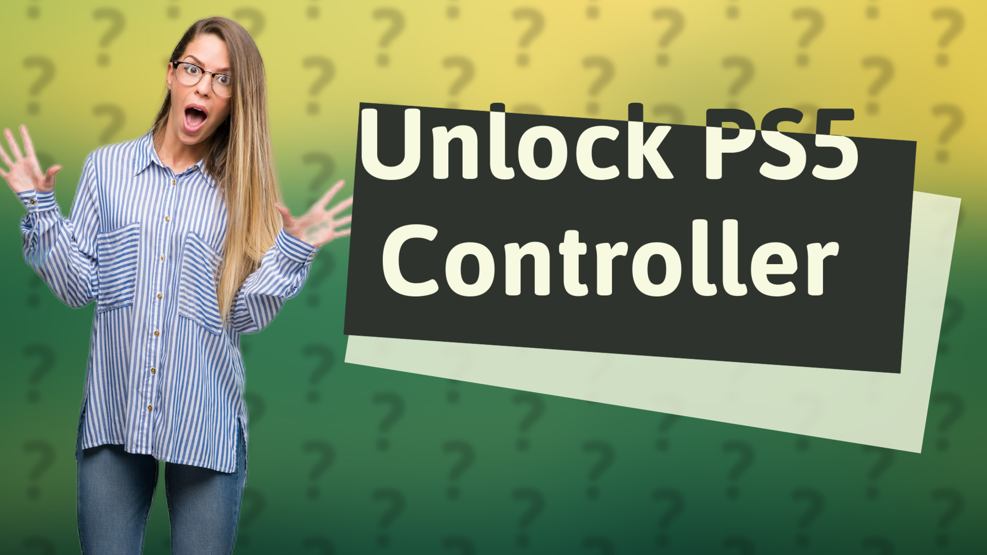 Unlock PS5 Controller