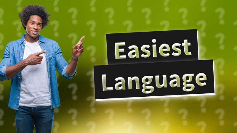 Easiest Language