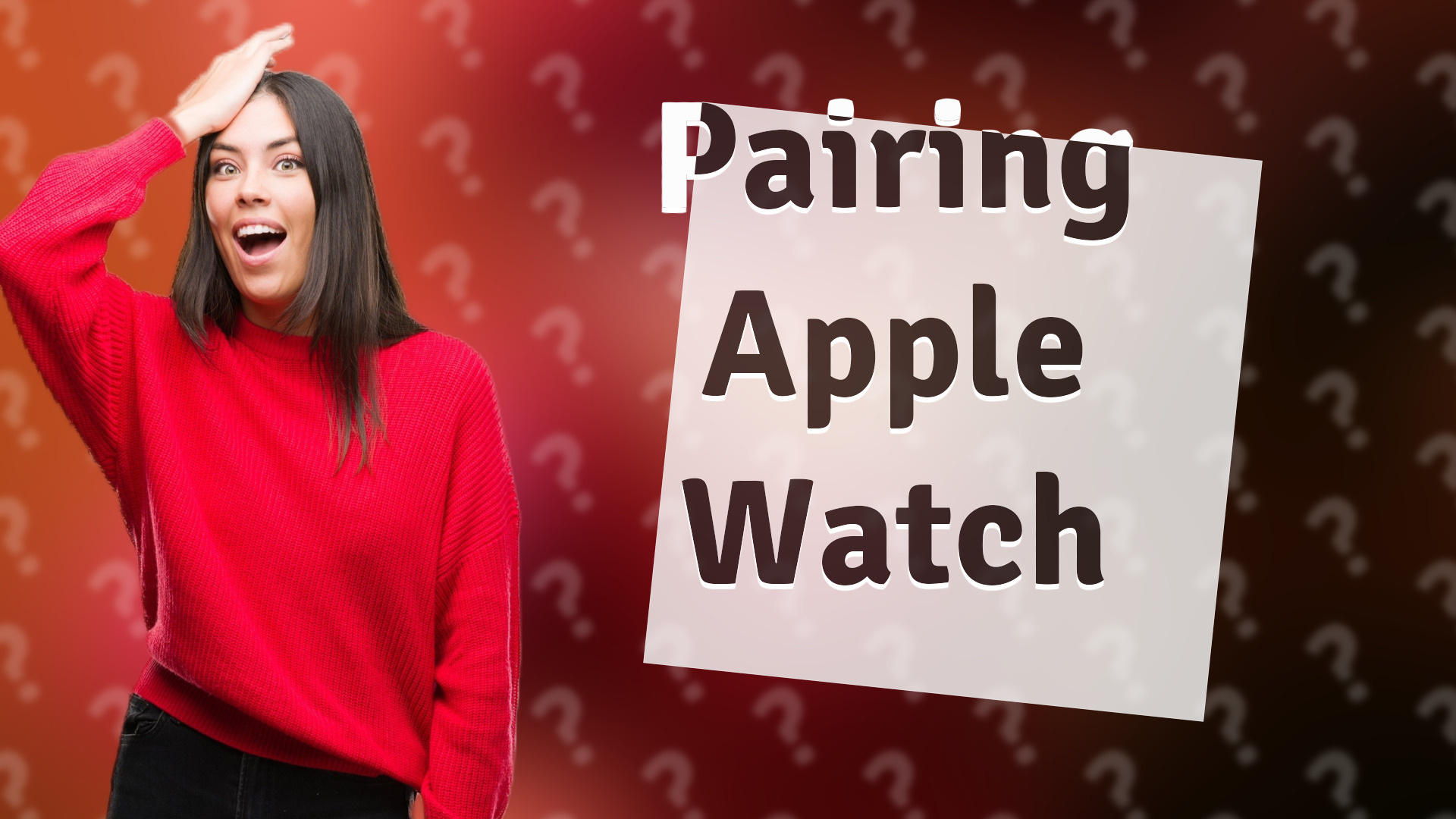 Pairing Apple Watch
