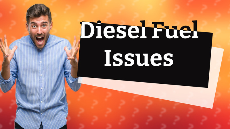 Diesel Fuel Issues