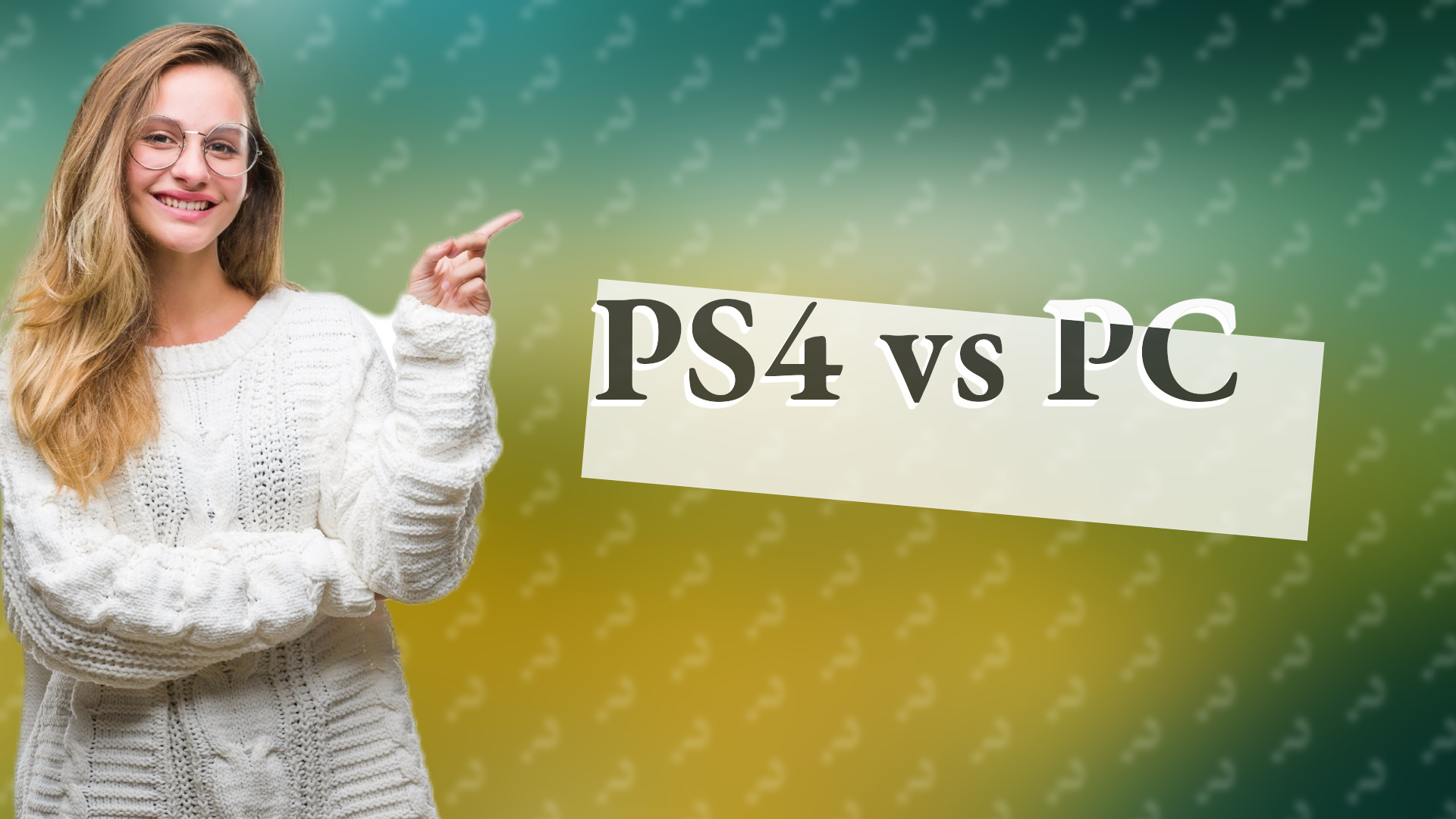 PS4 vs PC