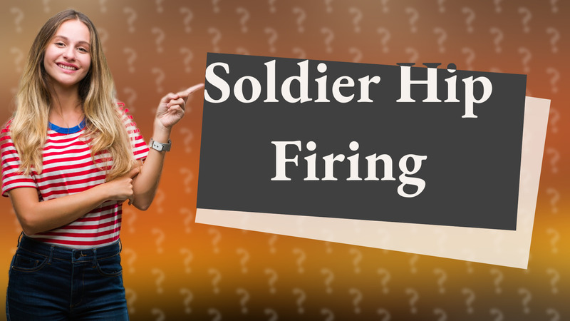 Soldier Hip Firing
