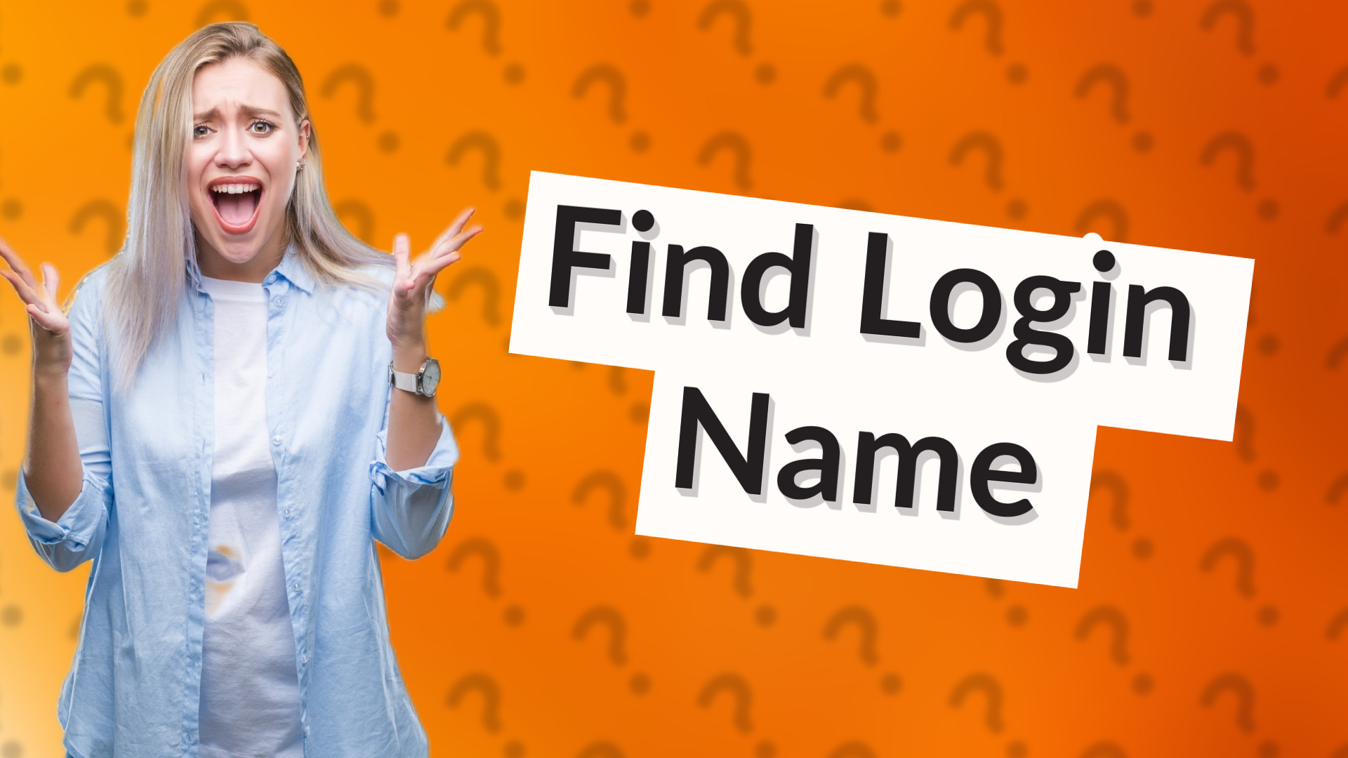 Find Login Name