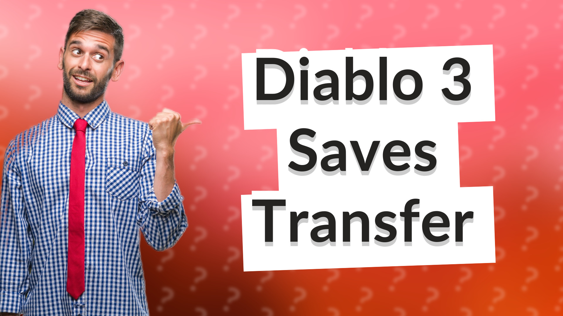 Diablo 3 Saves Transfer