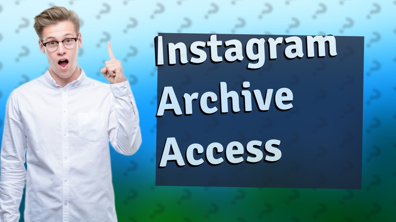 Instagram Archive Access