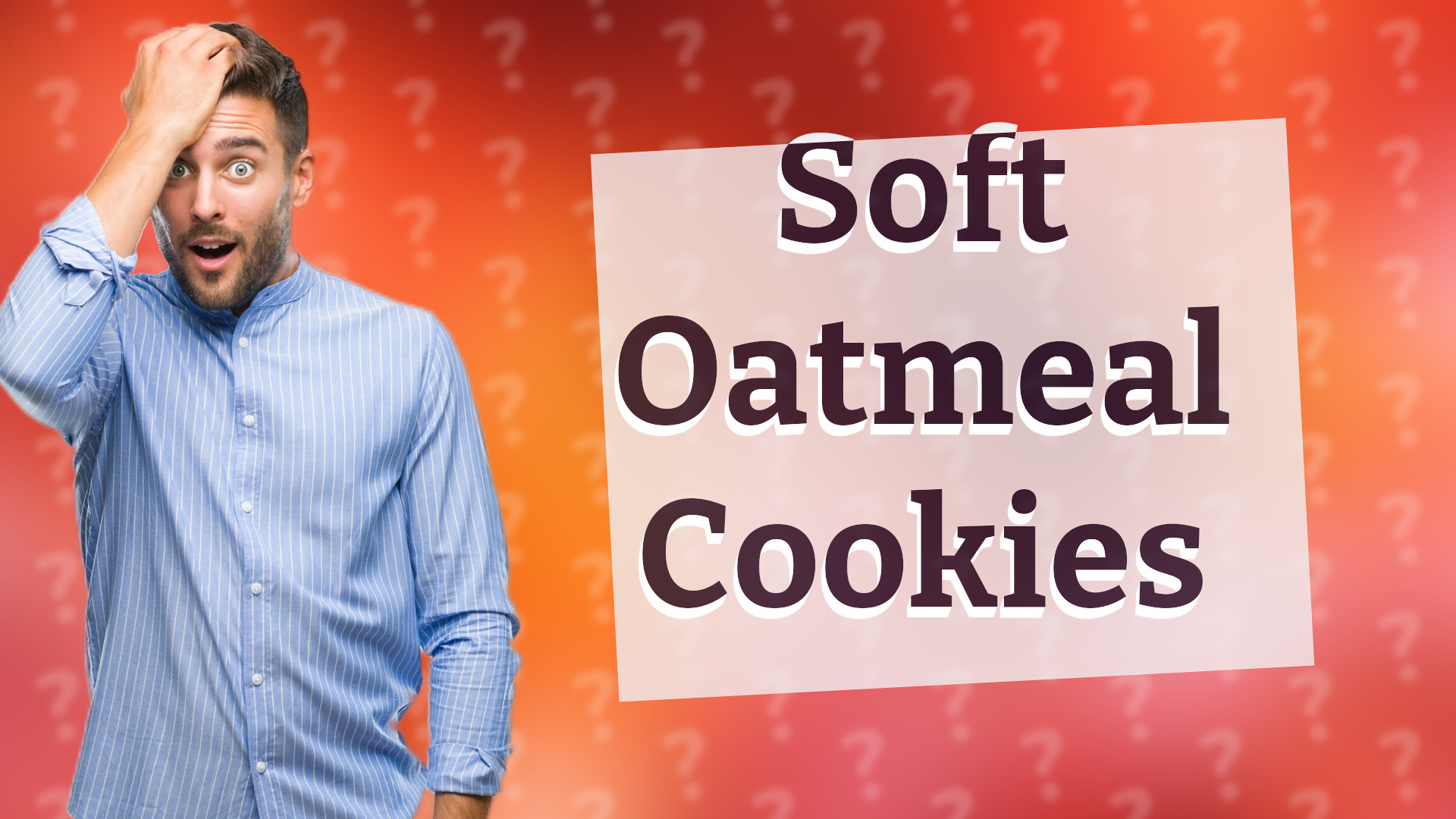 Soft Oatmeal Cookies