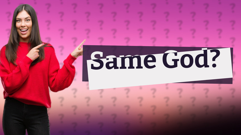 Same God?