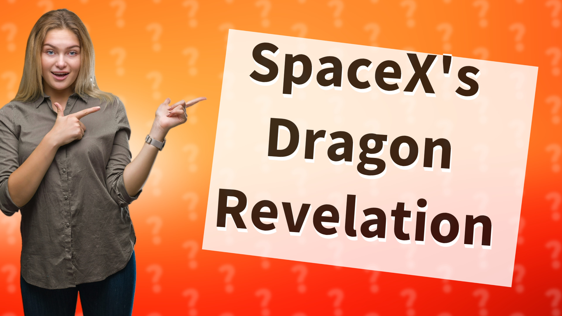 SpaceX's Dragon Revelation