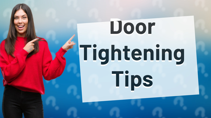 Door Tightening Tips