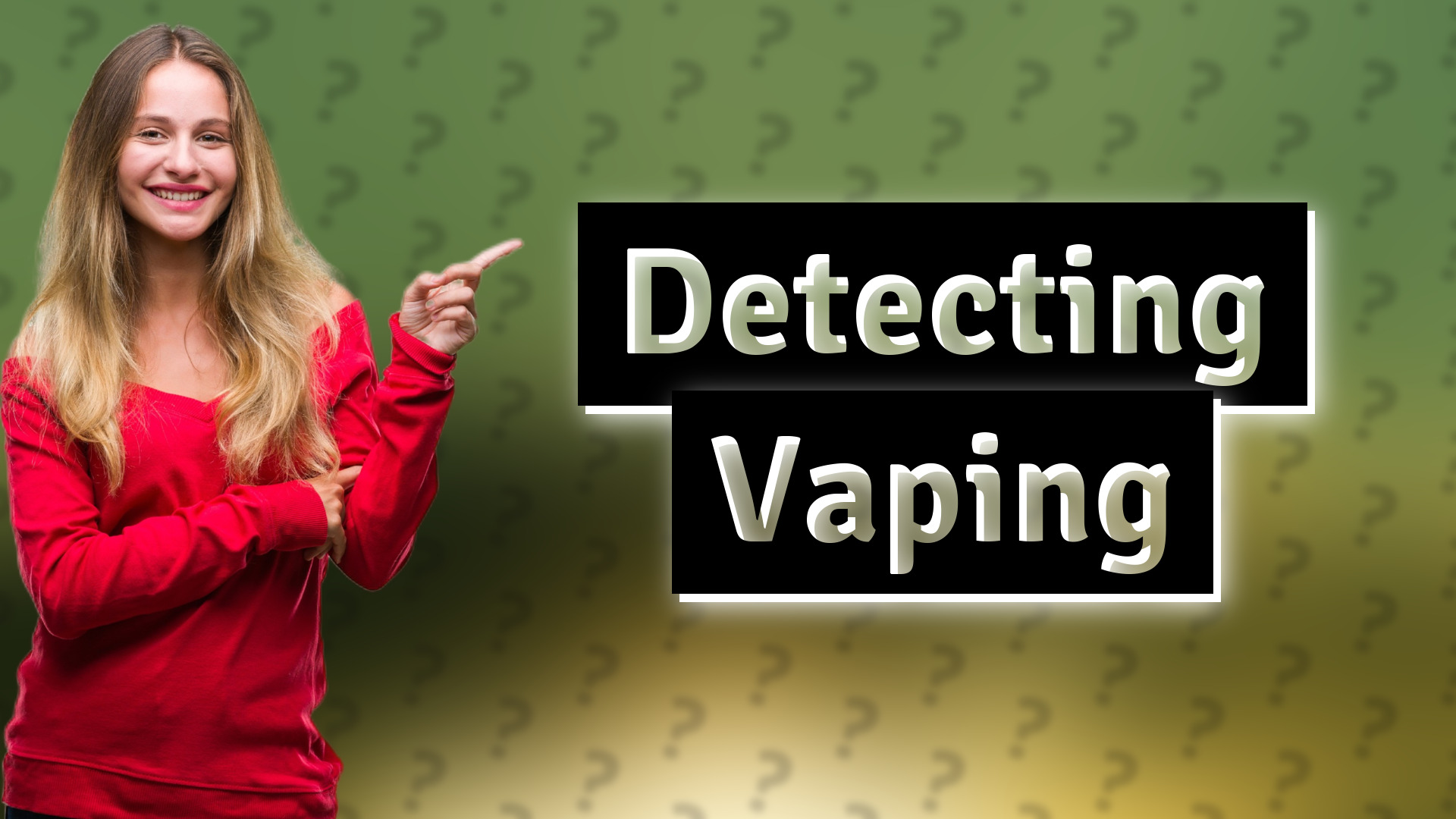 Detecting Vaping