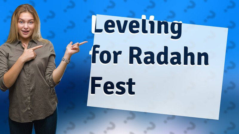 Leveling for Radahn Fest